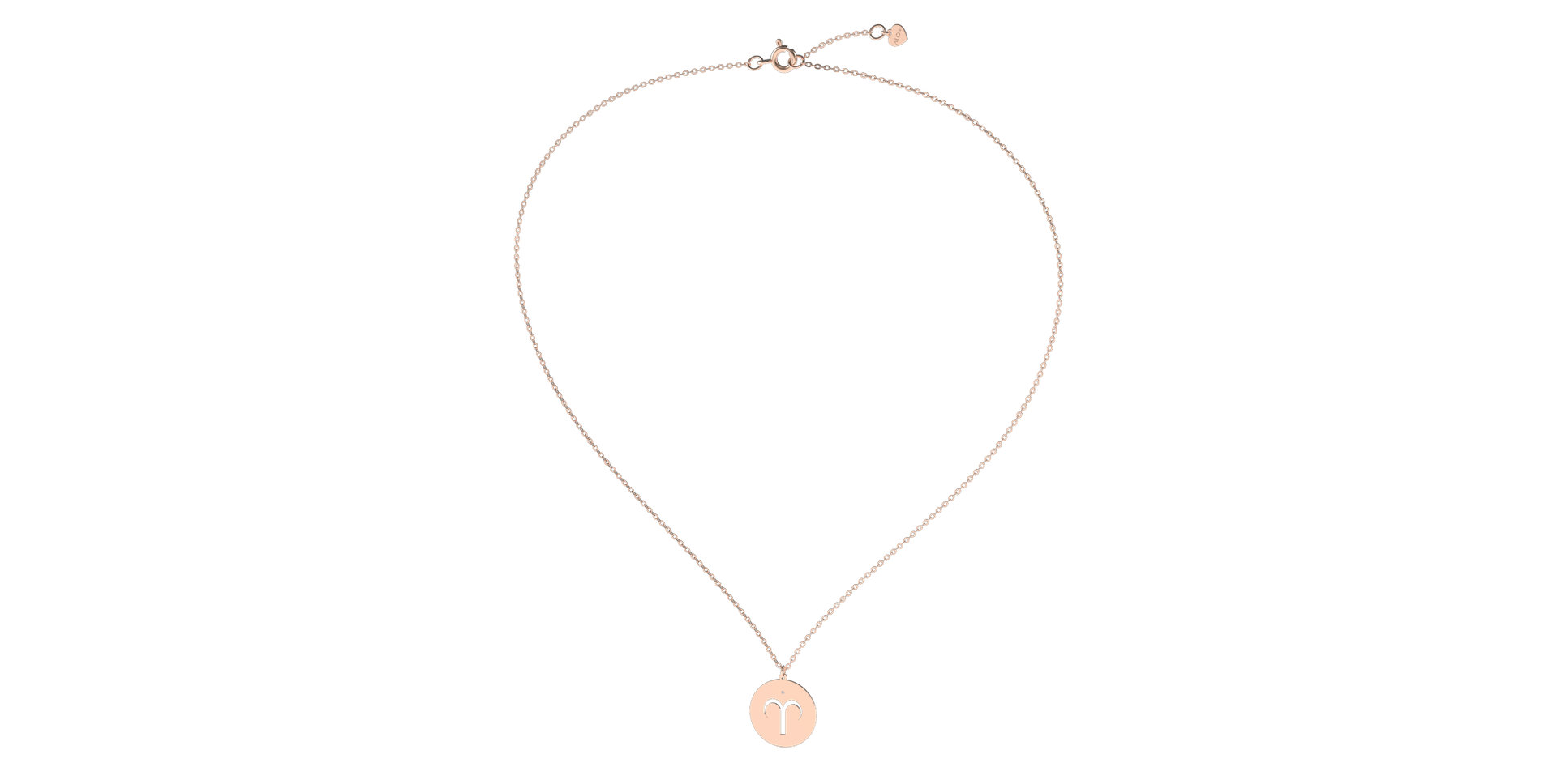 Náhrdelník s diamantem Aries