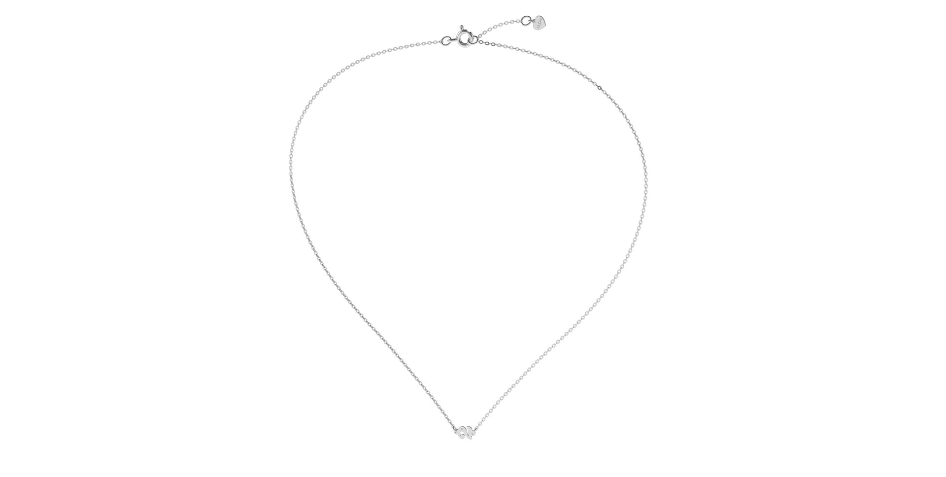 Náhrdelník s diamantem Lucky Two