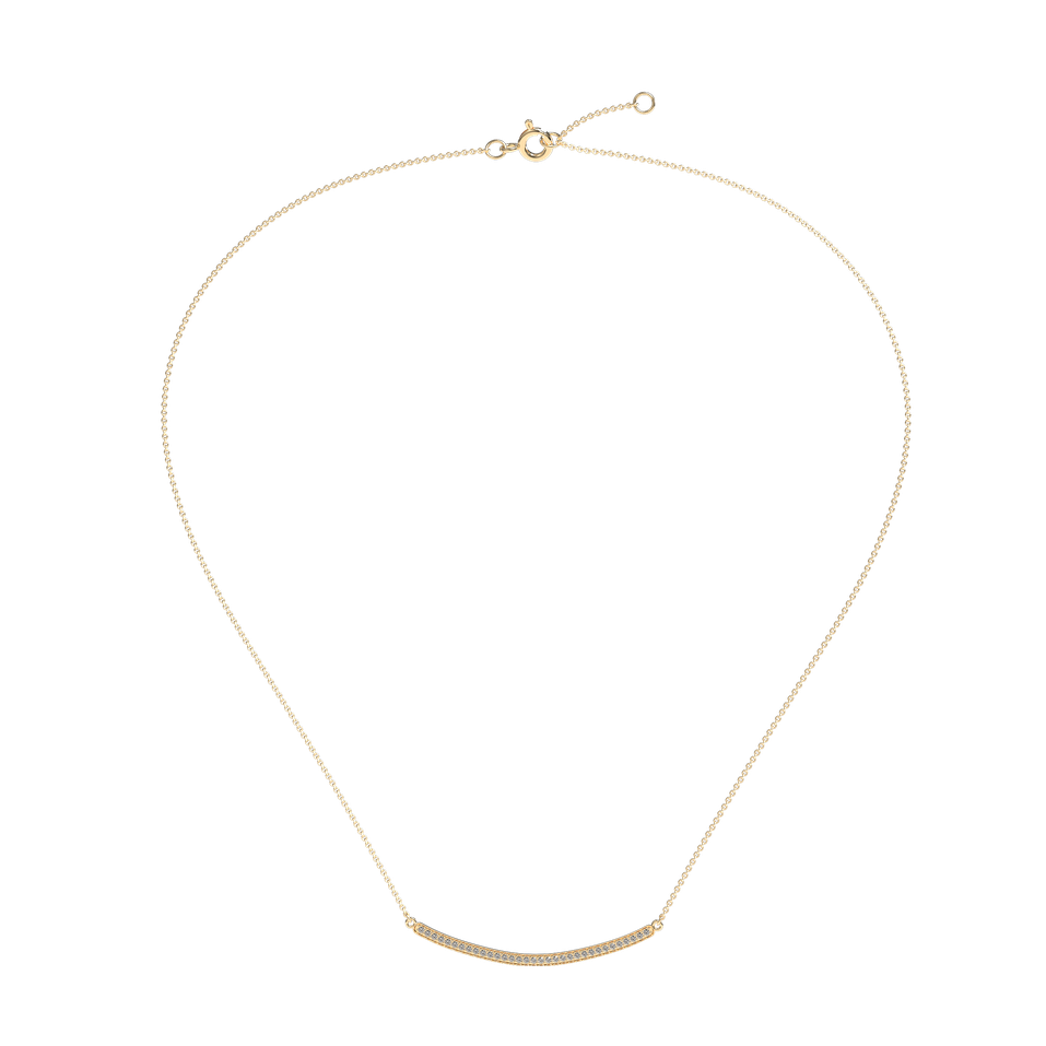 Náhrdelník s diamanty Essential