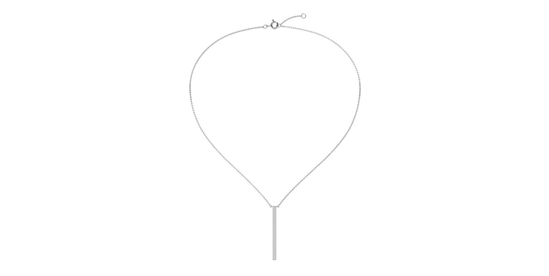 Náhrdelník s diamanty Diamond Dash