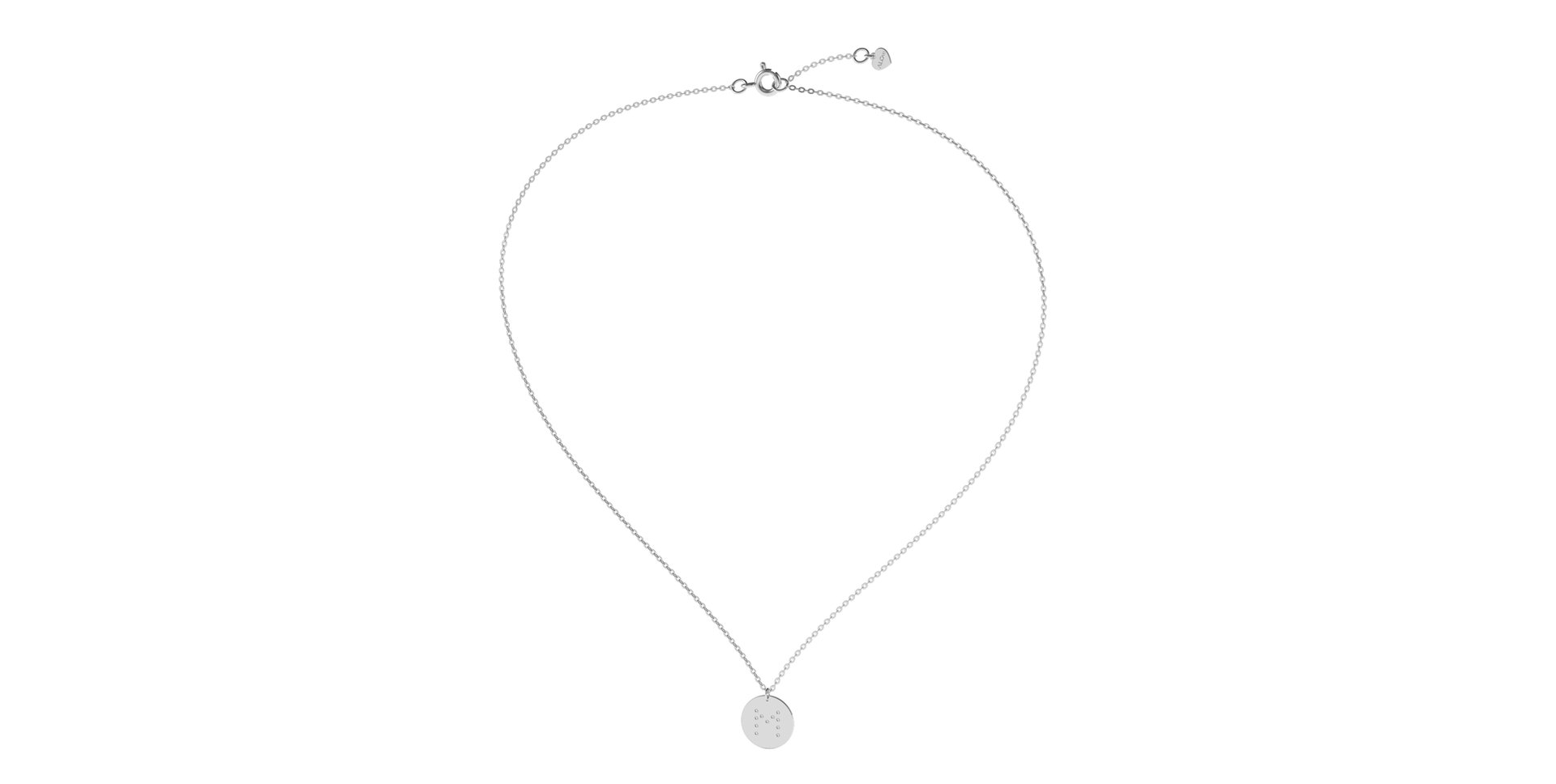 Náhrdelník s diamanty Diamond Coins M