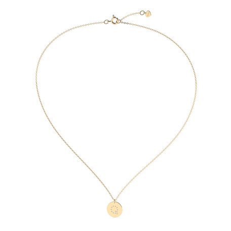 Náhrdelník s diamanty Diamond Coins Q