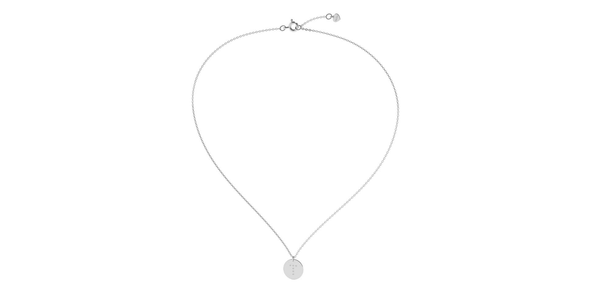Náhrdelník s diamanty Diamond Coins T