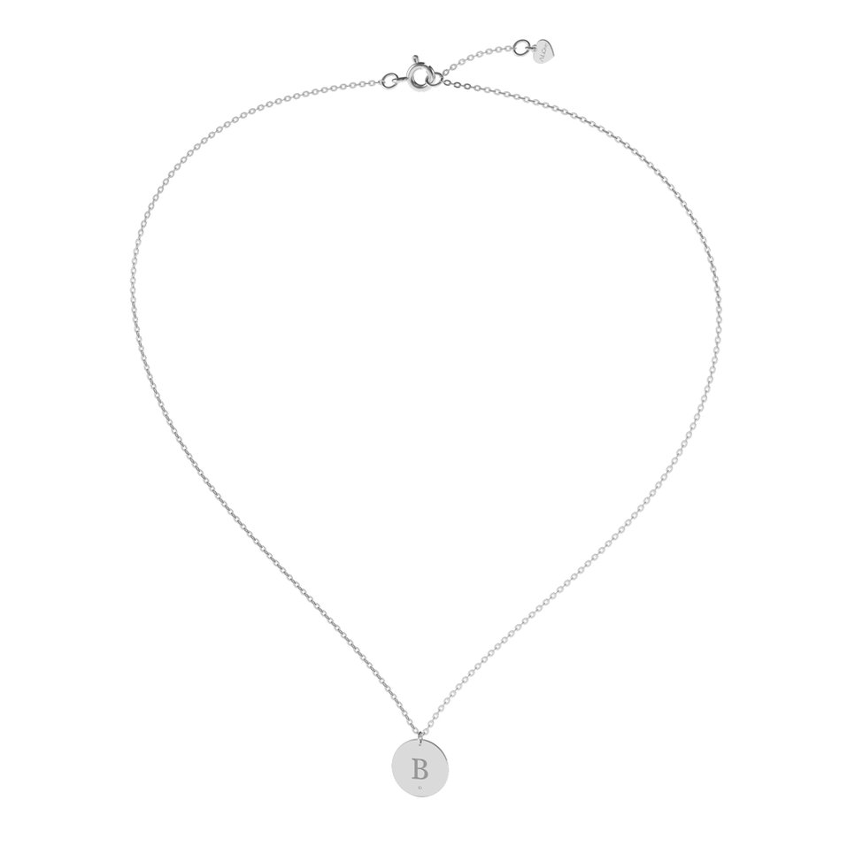 Náhrdelník s diamantem Big Coins B