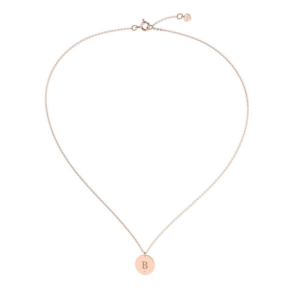 Náhrdelník s diamantem Big Coins B