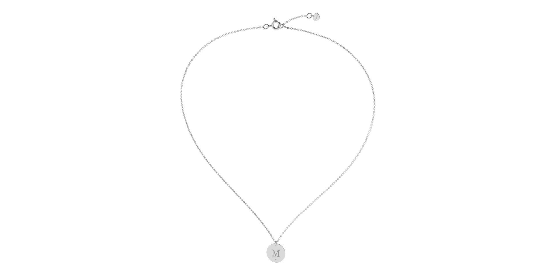 Náhrdelník s diamantem Big Coins M