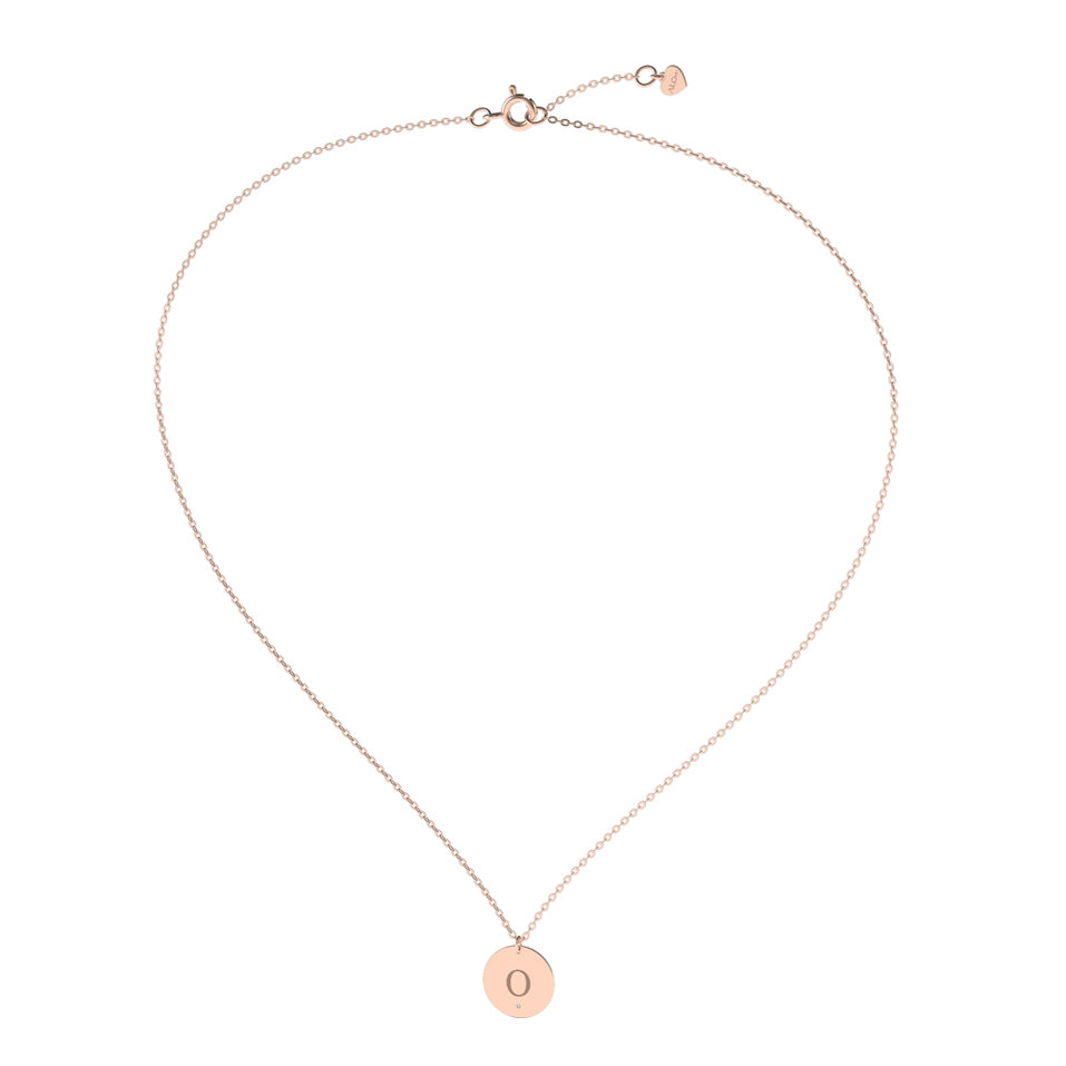 Náhrdelník s diamantem Big Coins O