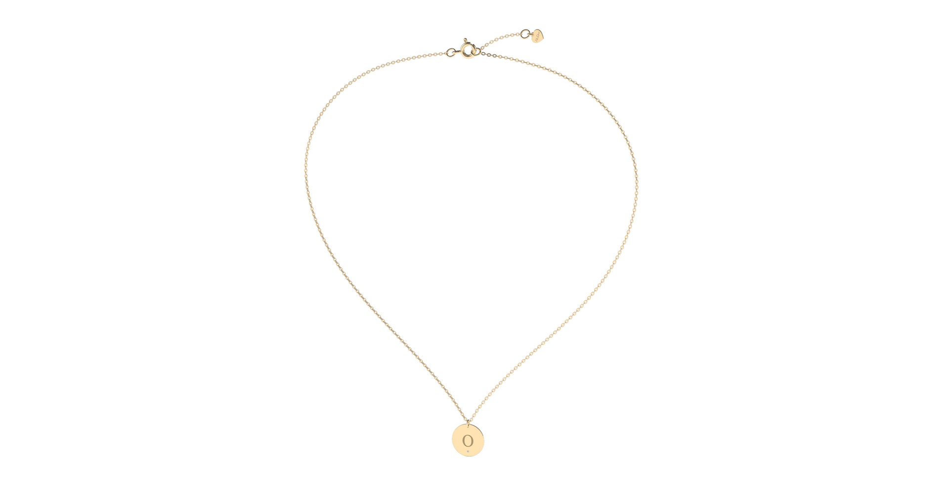 Náhrdelník s diamantem Big Coins O