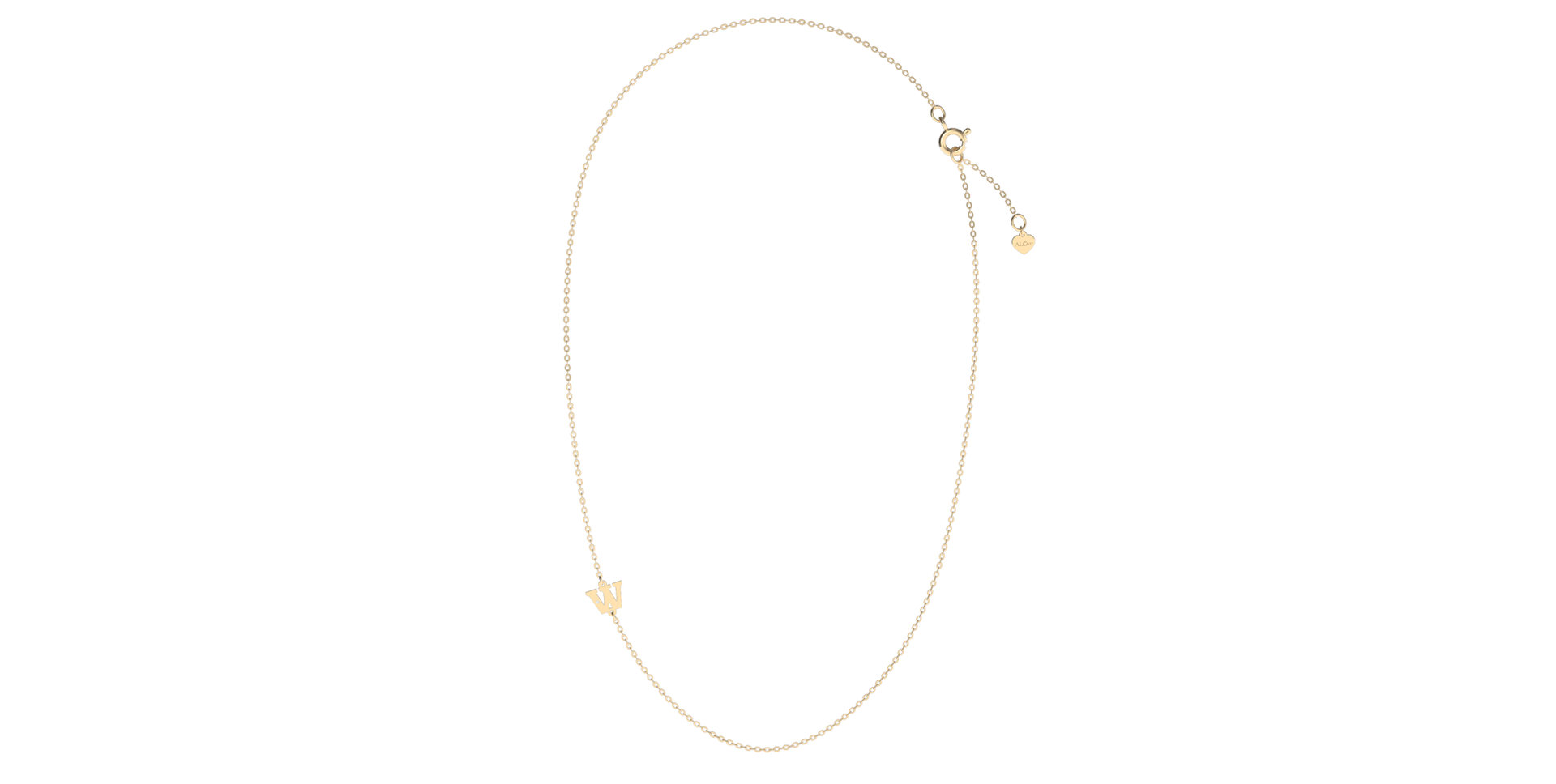 Náhrdelník s diamantem Big Line W