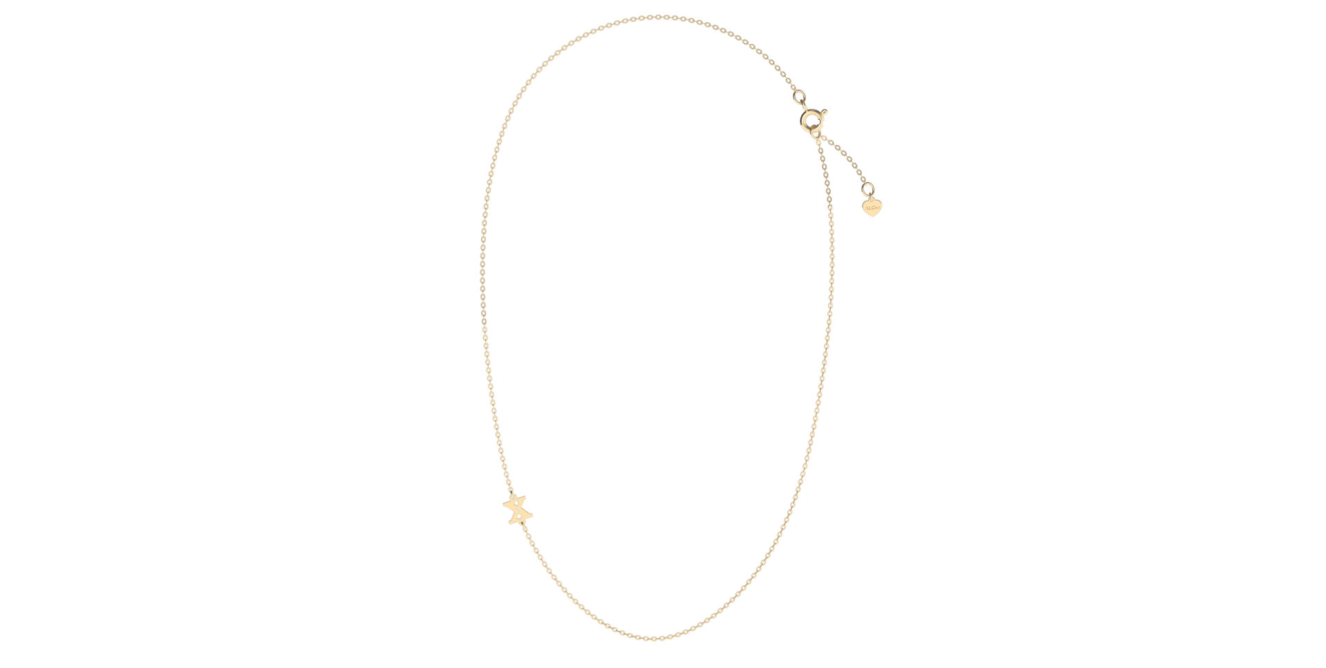 Náhrdelník s diamantem Big Line X