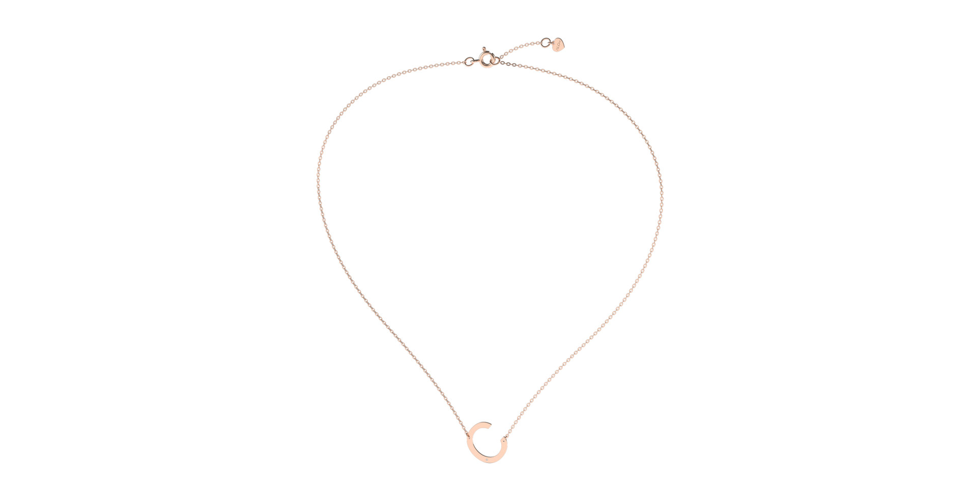 Náhrdelník s diamantem Big Line C