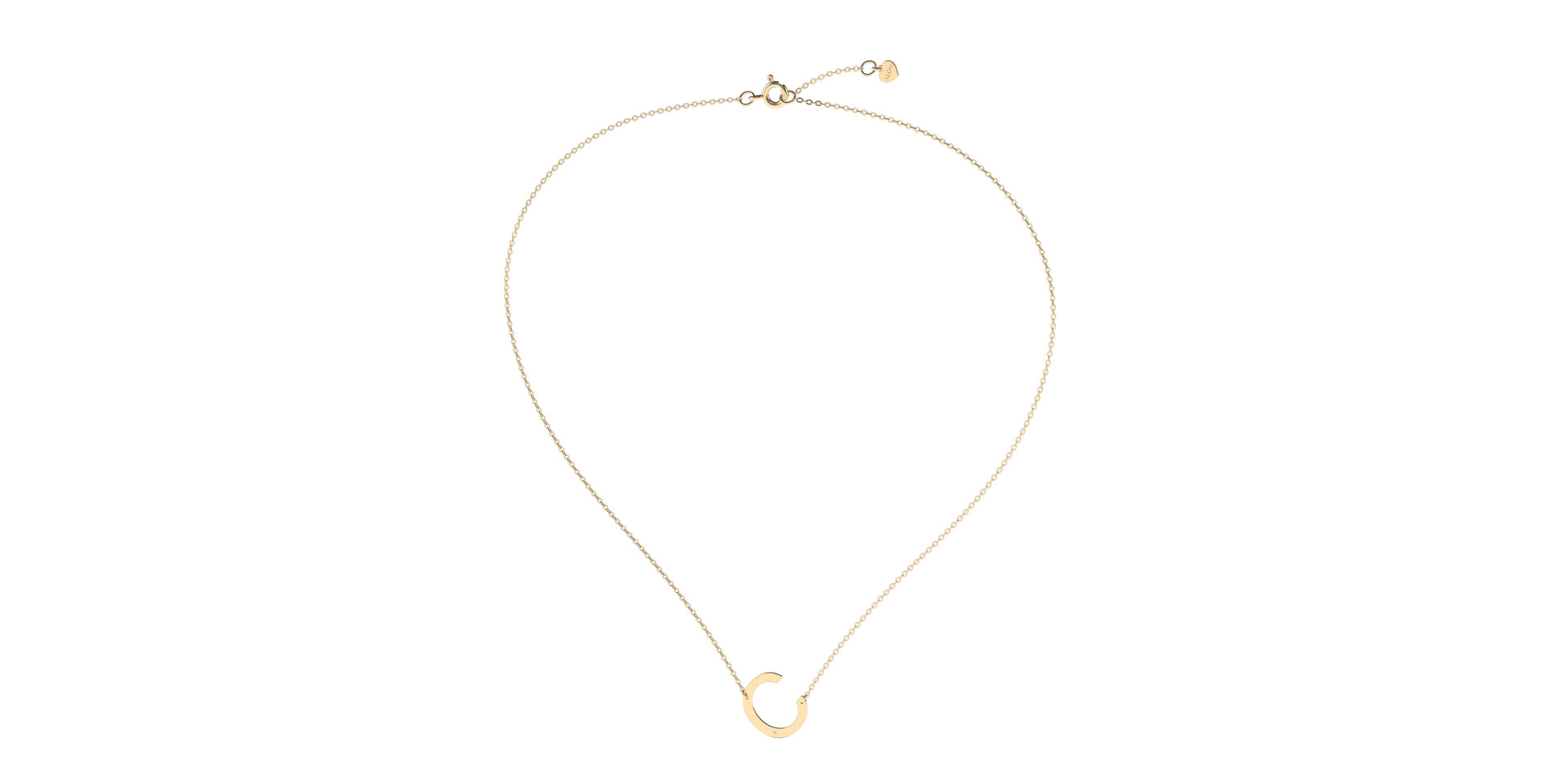 Náhrdelník s diamantem Big Line C