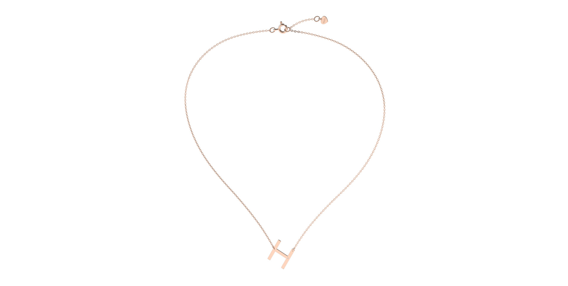 Náhrdelník s diamantem Big Line H