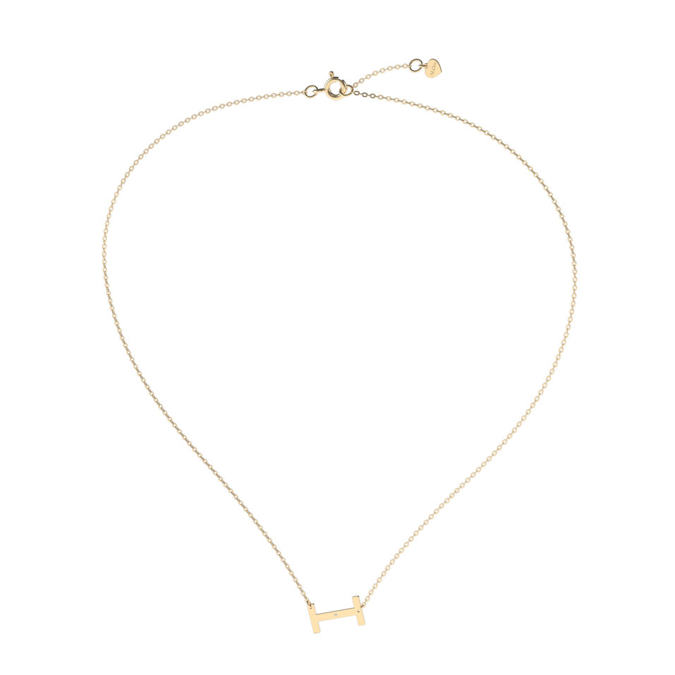 Náhrdelník s diamantem Big Line I