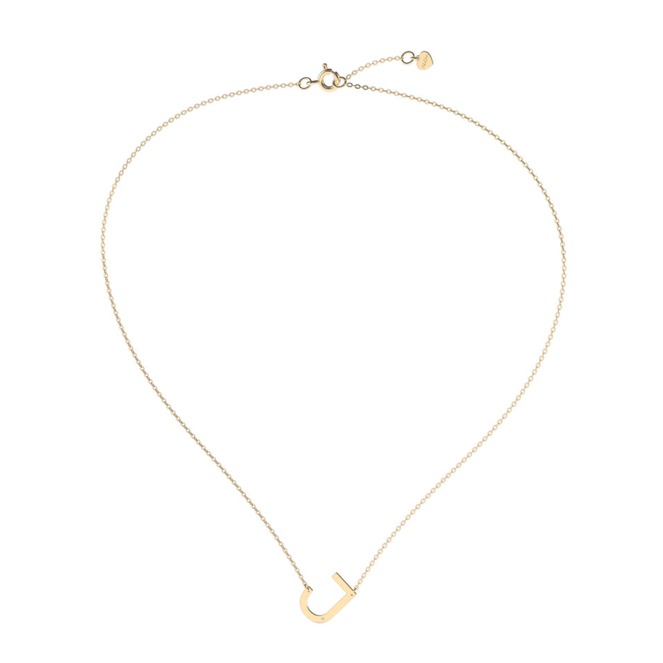 Náhrdelník s diamantem Big Line J