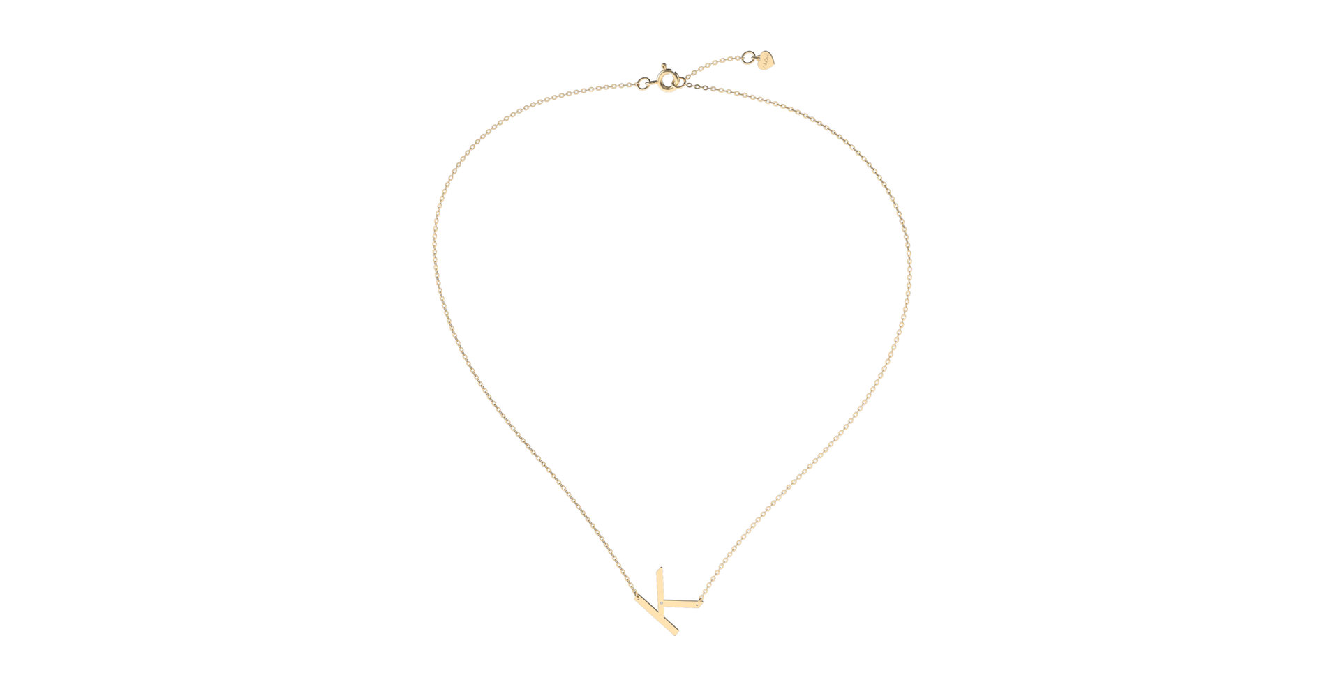 Náhrdelník s diamantem Big Line K