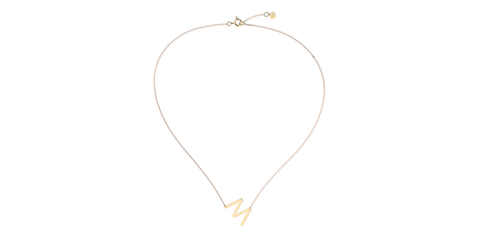 Náhrdelník s diamantem Big Line M