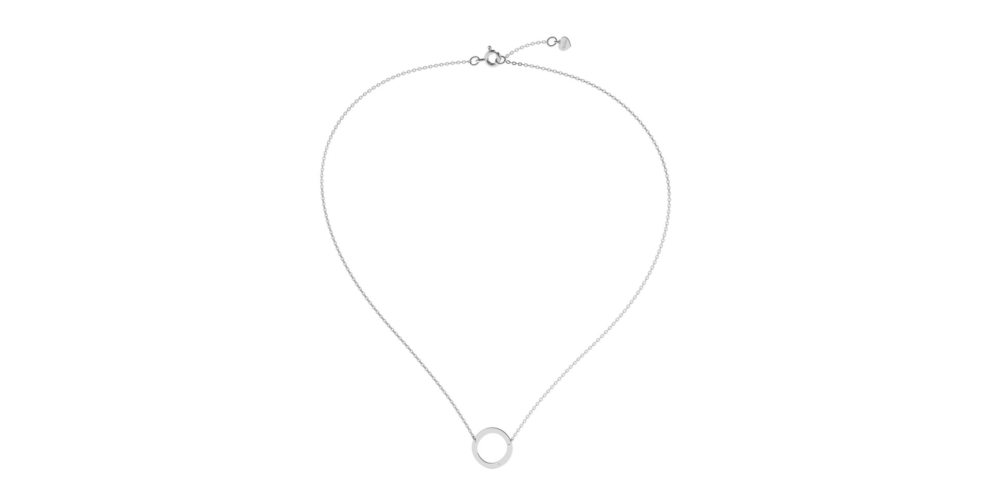 Náhrdelník s diamantem Big Line O