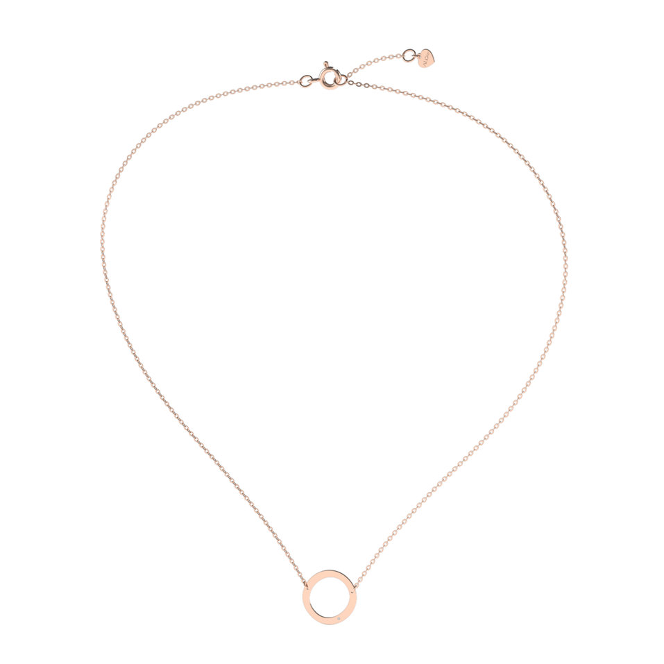 Náhrdelník s diamantem Big Line O