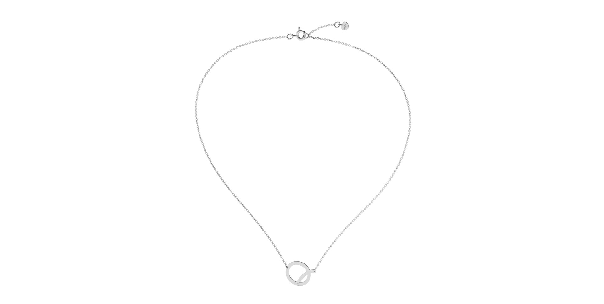 Náhrdelník s diamantem Big Line Q