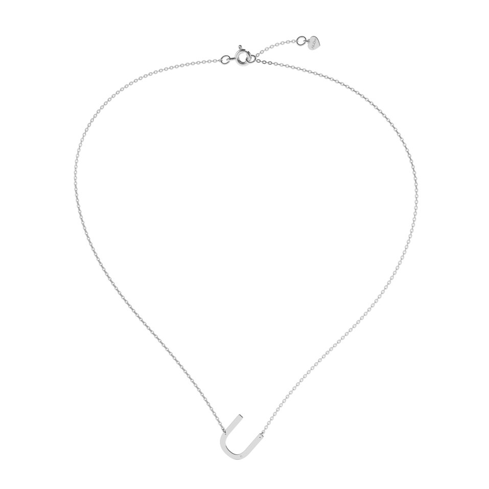 Náhrdelník s diamantem Big Line U