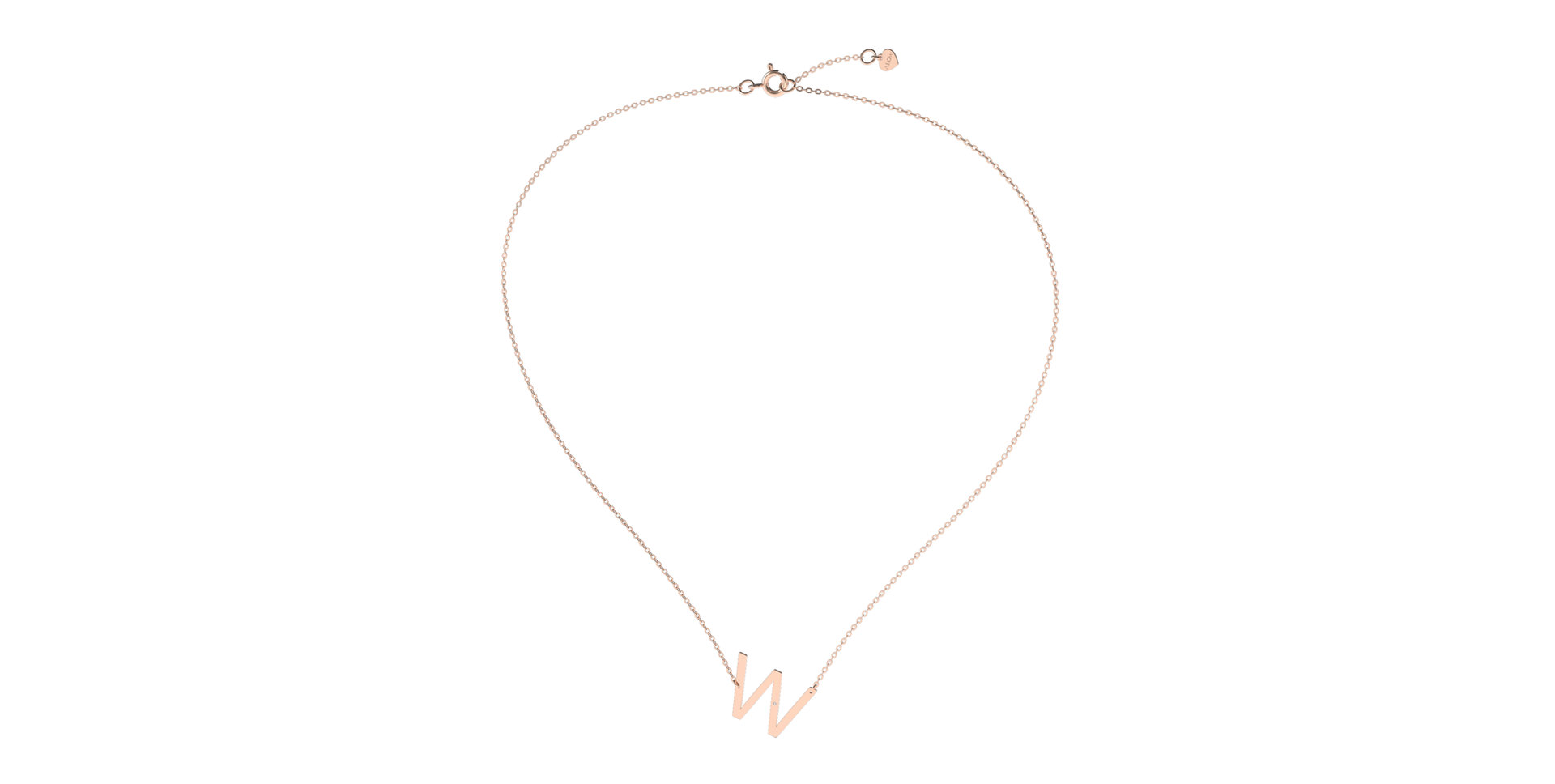 Náhrdelník s diamantem Big Line W