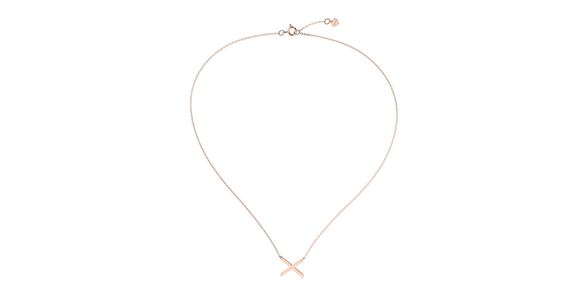 Náhrdelník s diamantem Big Line X