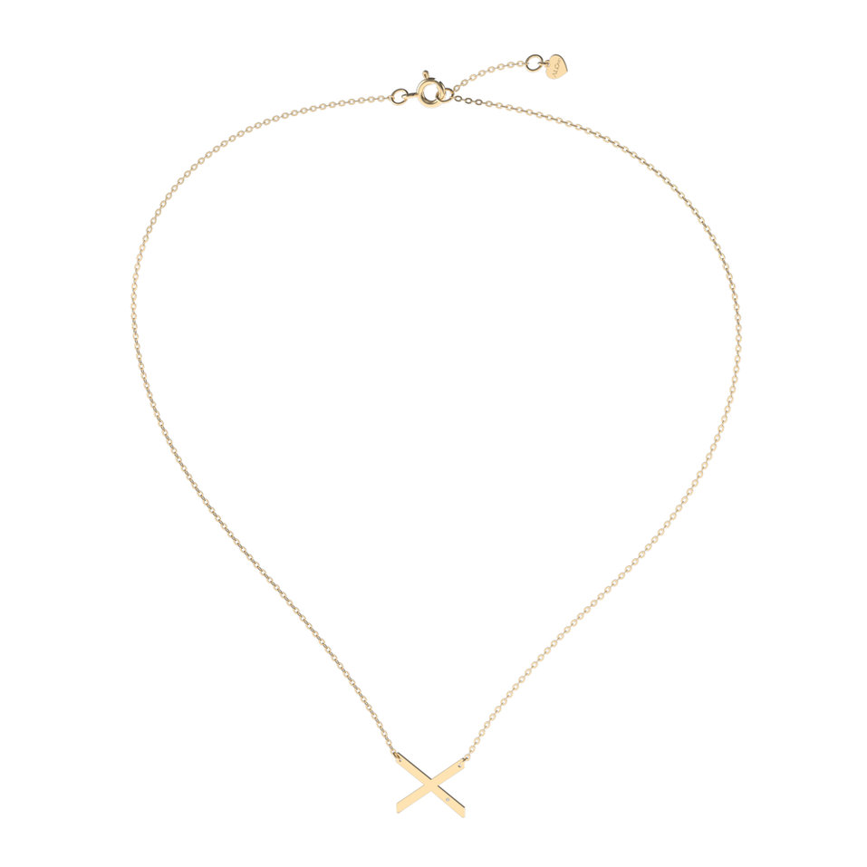 Náhrdelník s diamantem Big Line X