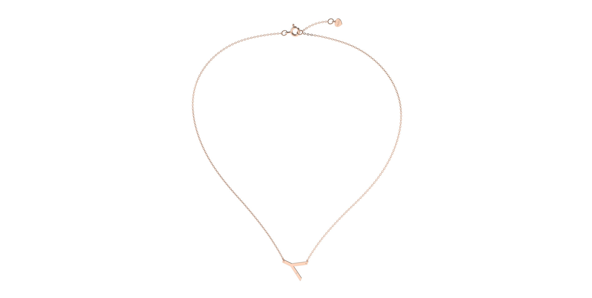 Náhrdelník s diamantem Big Line Y