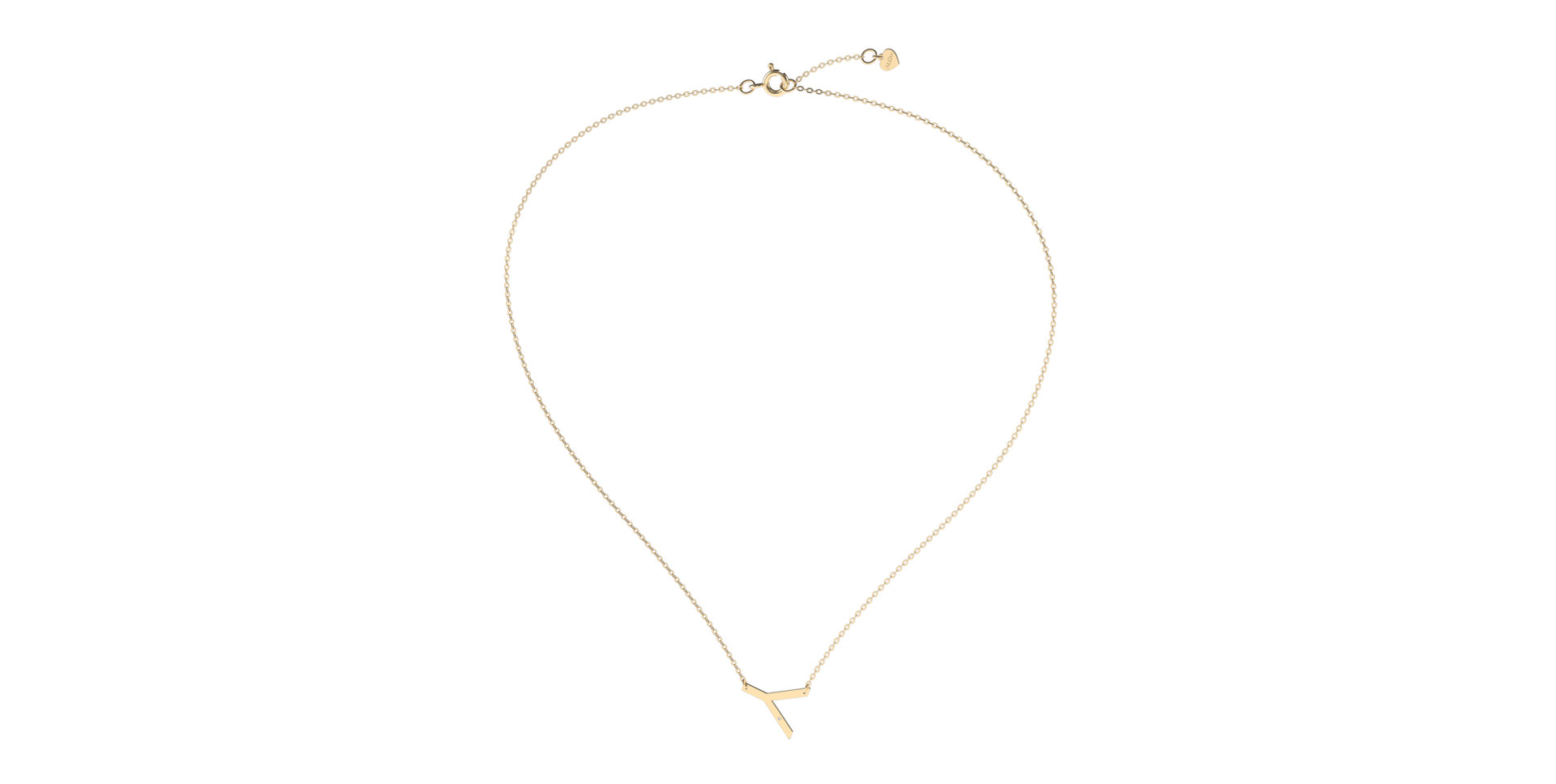 Náhrdelník s diamantem Big Line Y