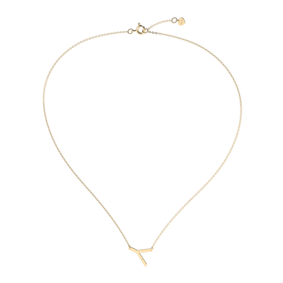 Náhrdelník s diamantem Big Line Y