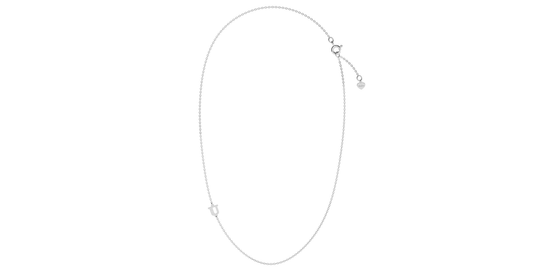 Náhrdelník s diamantem Big Line U