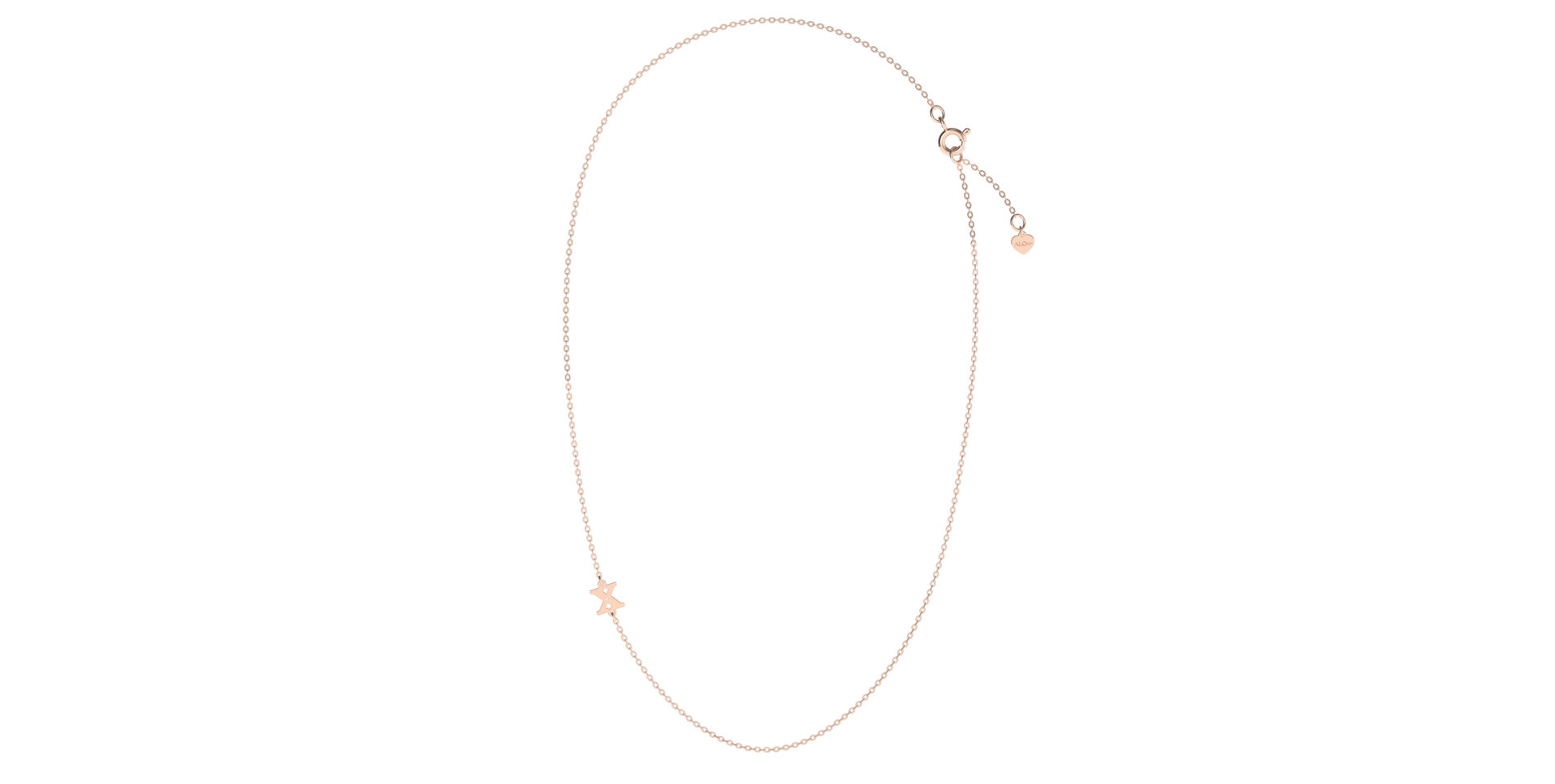 Náhrdelník s diamantem Big Line X