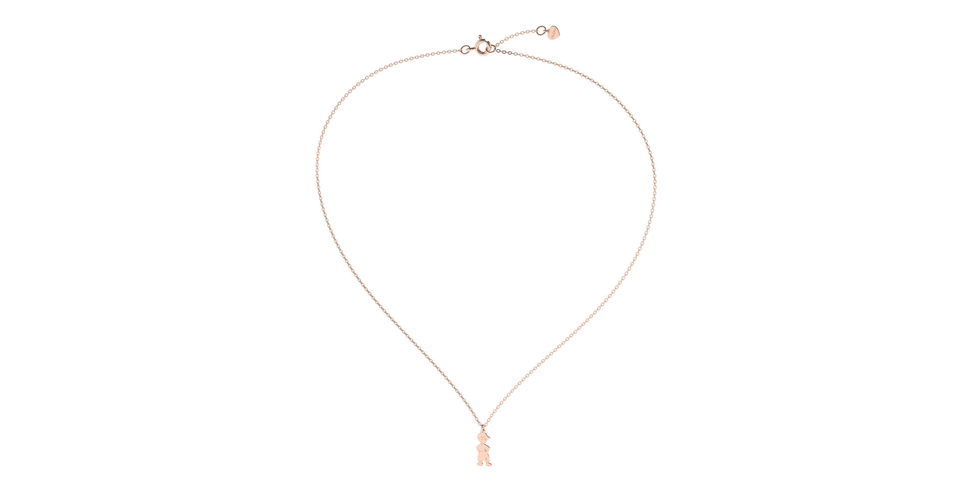 Náhrdelník s diamantem Boy