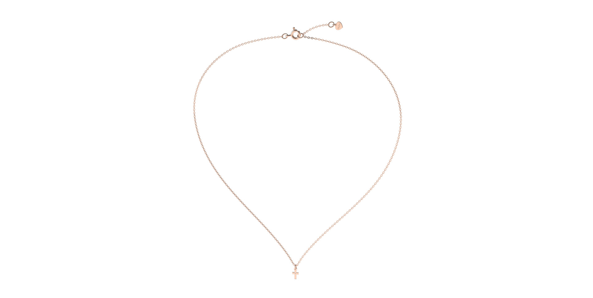 Náhrdelník s diamantem Cross