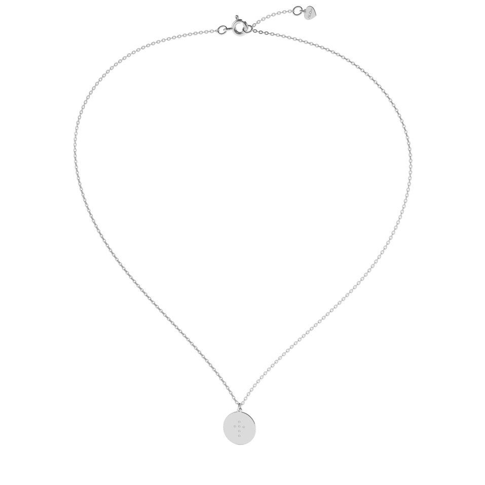 Náhrdelník s diamantem Diamond Cross