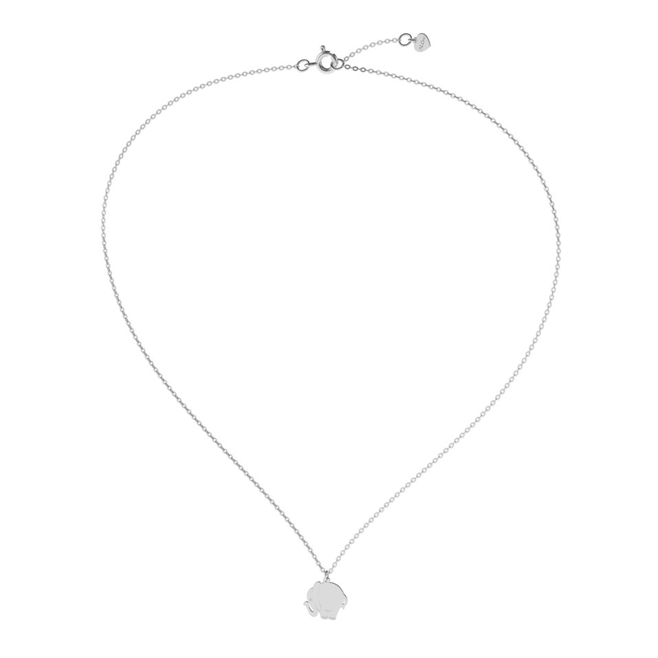 Náhrdelník s diamantem Elephant