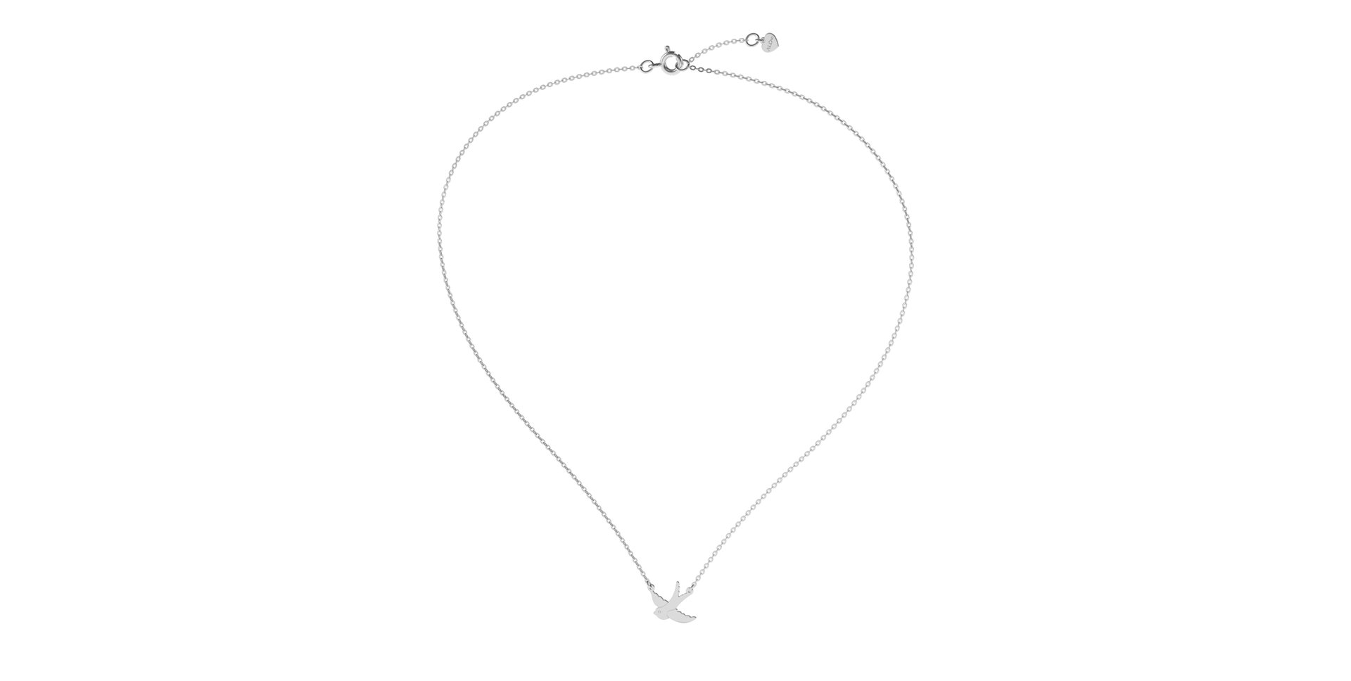 Náhrdelník s diamantem Swallow