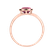 Prsten s růžovým topazem Bonbon3