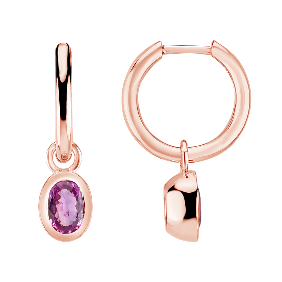 Naušnice se safírem Elodie