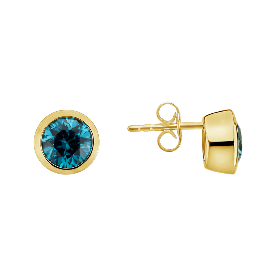 Náušnice se zirkonem Géraldine