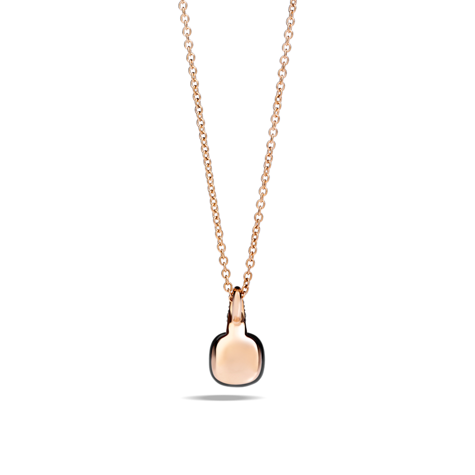 Náhrdelník s diamanty a onyxem Capri