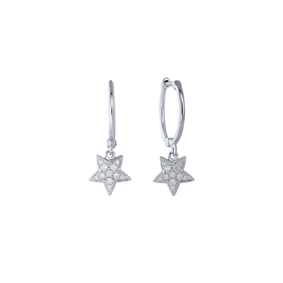 Náušnice s diamanty Amazing Night