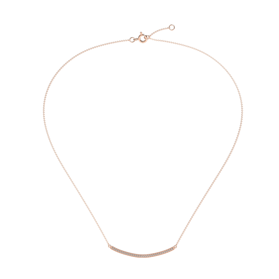 Náhrdelník s diamanty Essential