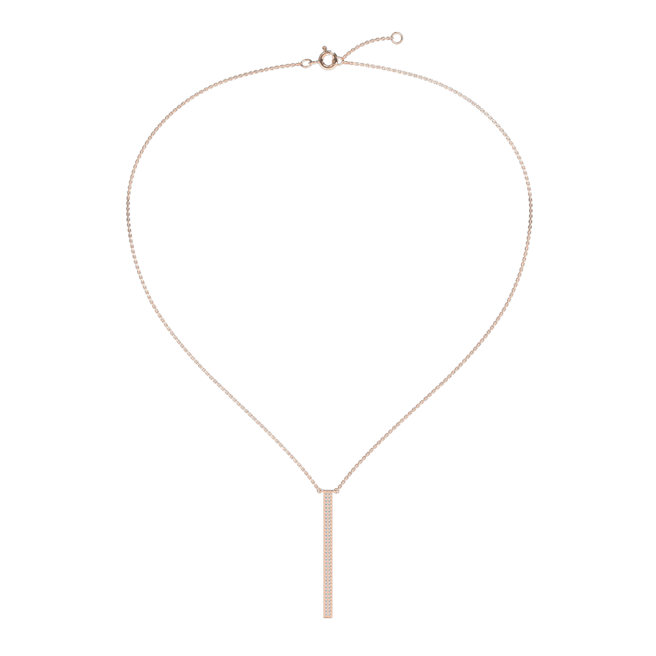 Náhrdelník s diamanty Diamond Dash