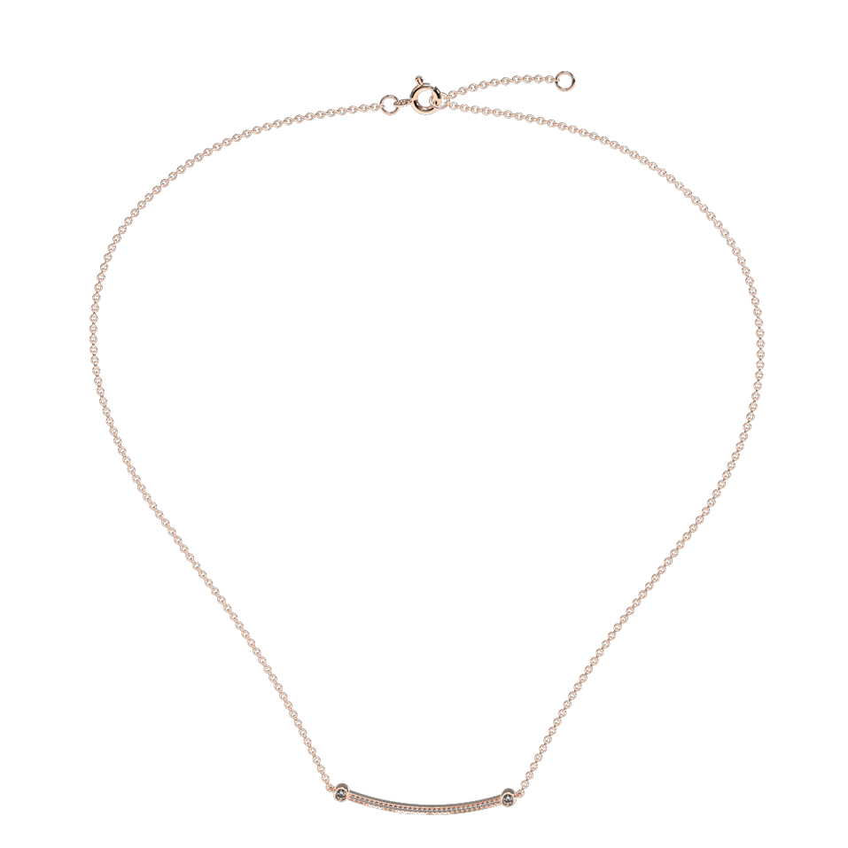 Náhrdelník s diamanty Diamond Line