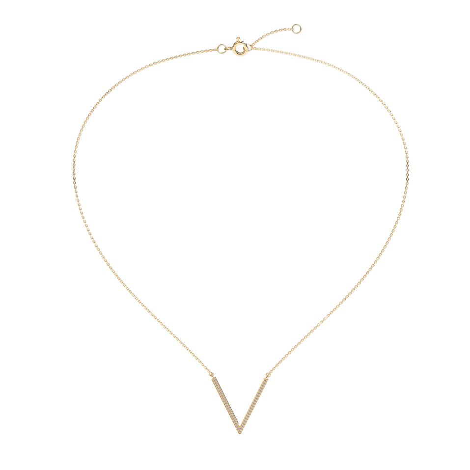 Náhrdelník s diamanty Little Victory