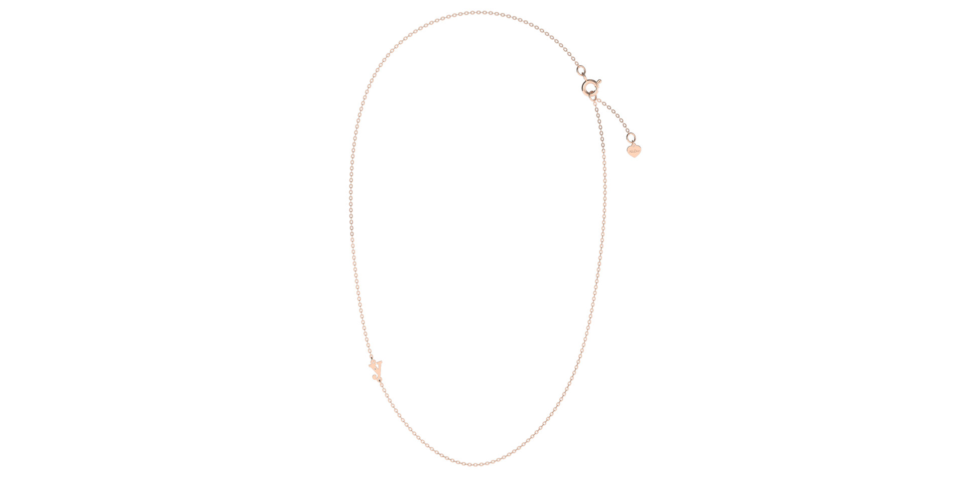 Náhrdelník s diamantem Big Classic Y