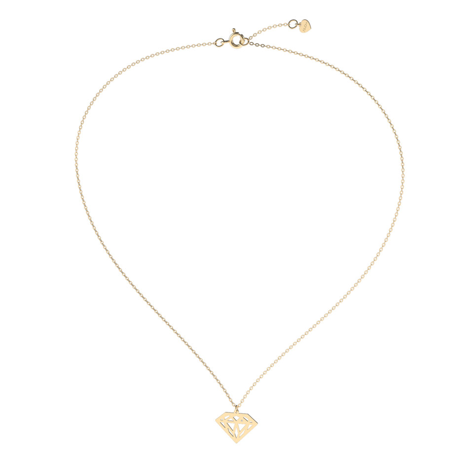 Náhrdelník s diamantem Diamond