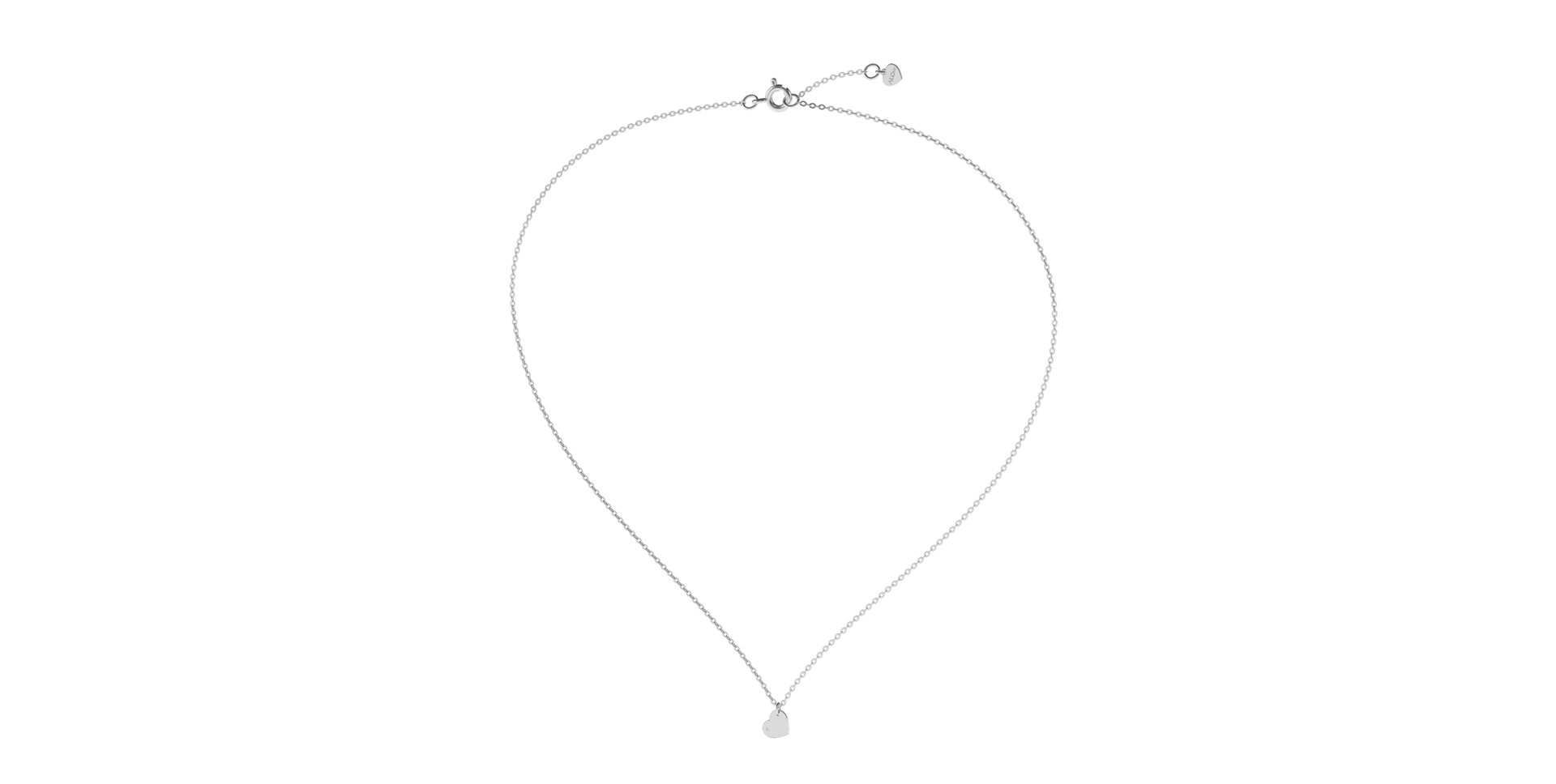 Náhrdelník s diamantem Precious Heart